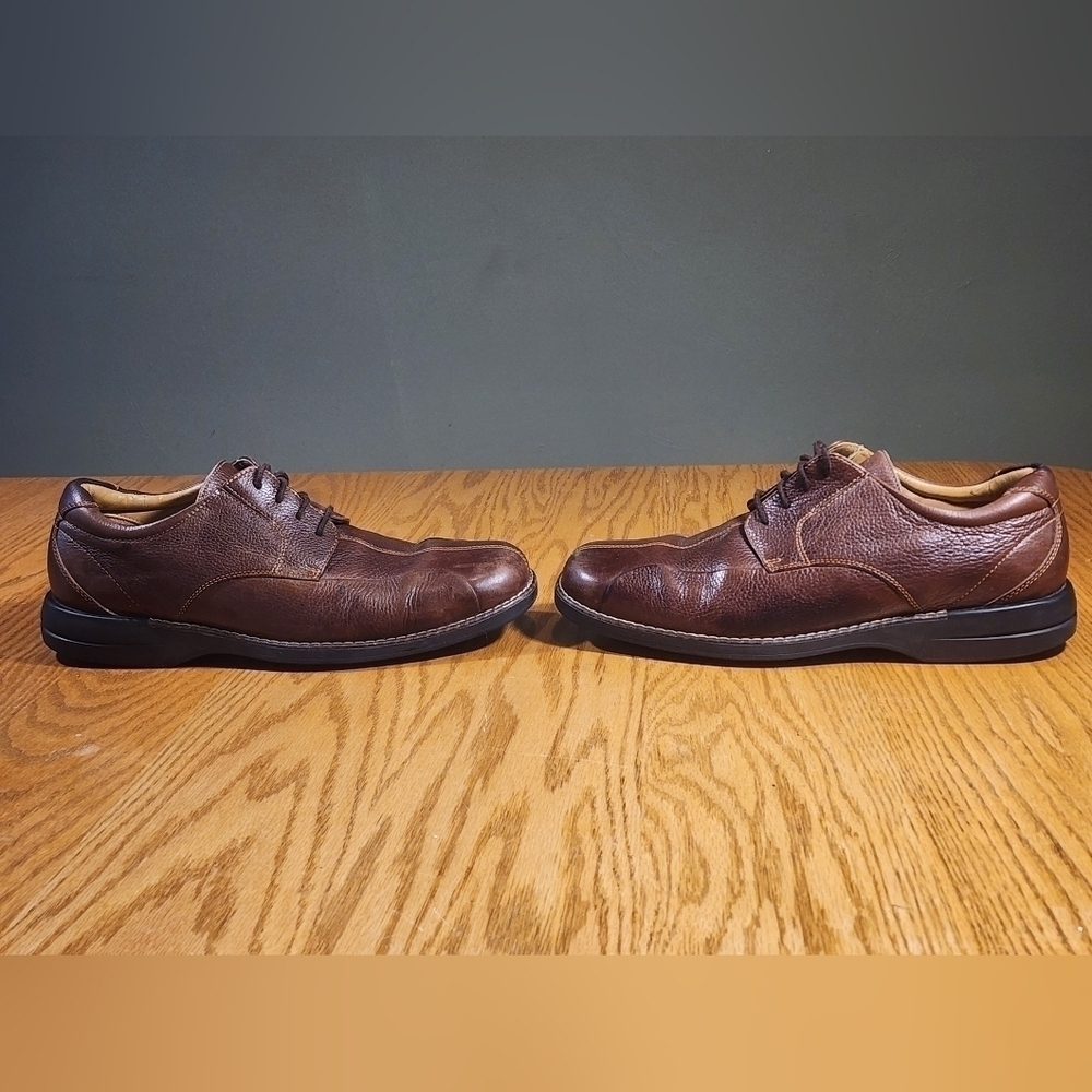 DOCKERS Men's PROSTYLE Shoes Bastille Red Brown Leather Size 11 - Picture 4 of 8
